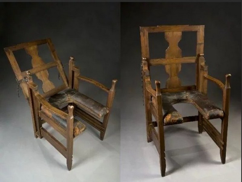 Кресло для родов. 17-й век